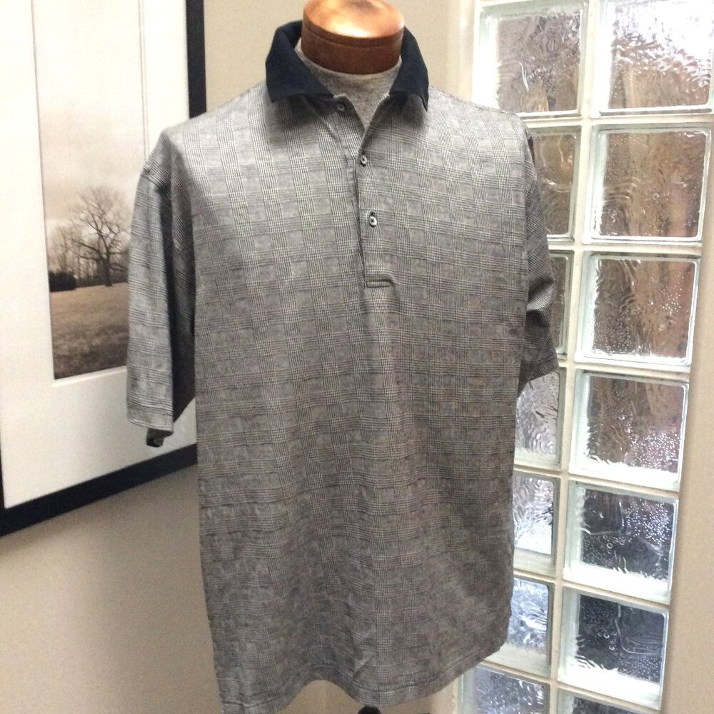 3 Men's Golf Shirts for $25, Size XL. Short Sleeve Polo, Black